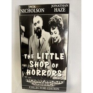 The Little Shop Of Horrors 1960 (VHS, 1994) Jack Nicholson